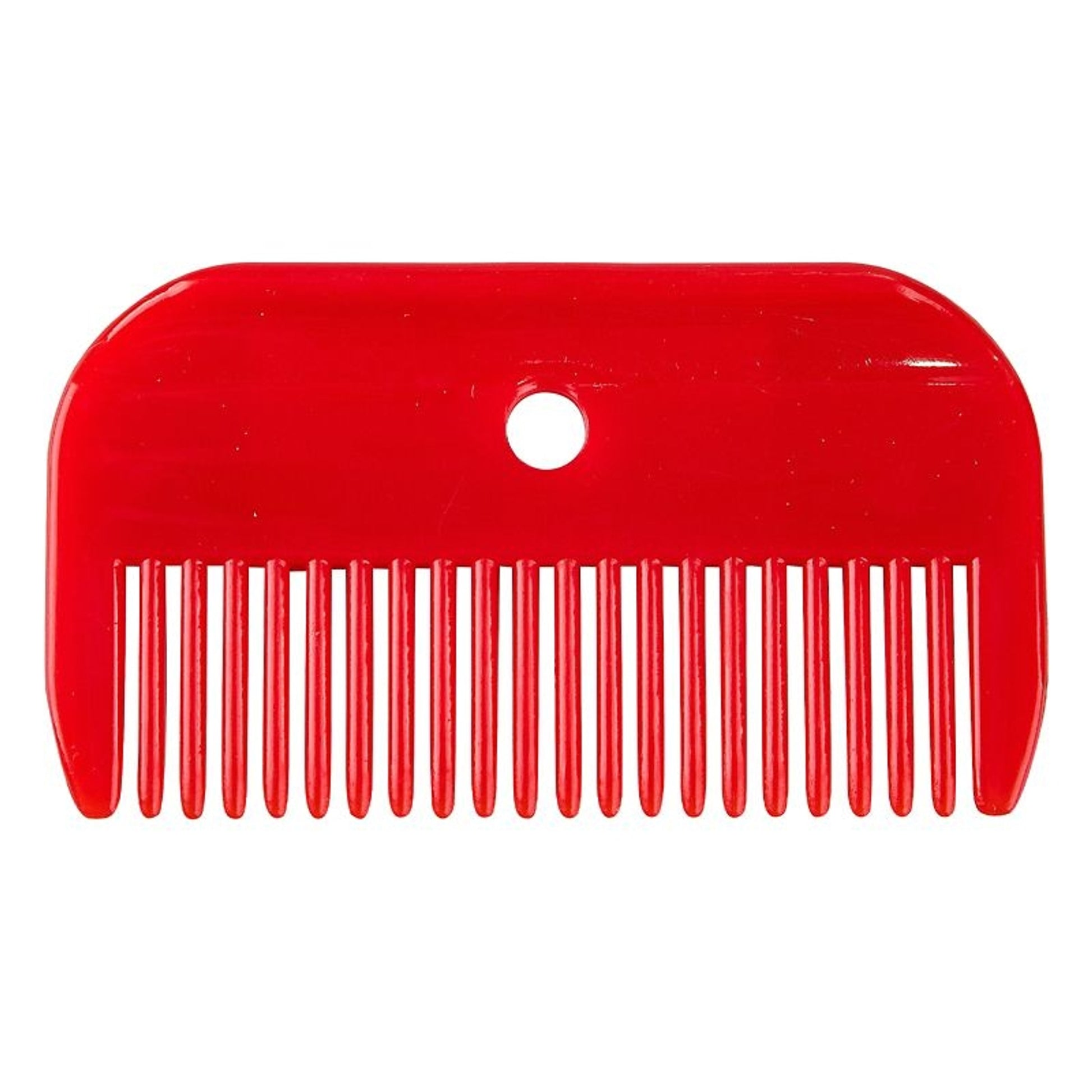 Gatsby Plastic Mane Tail Comb Red