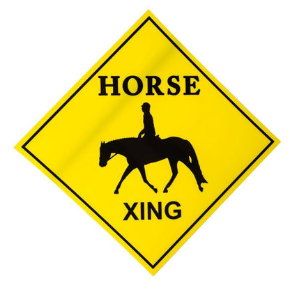 Gatsby Horse Crossing Sign
