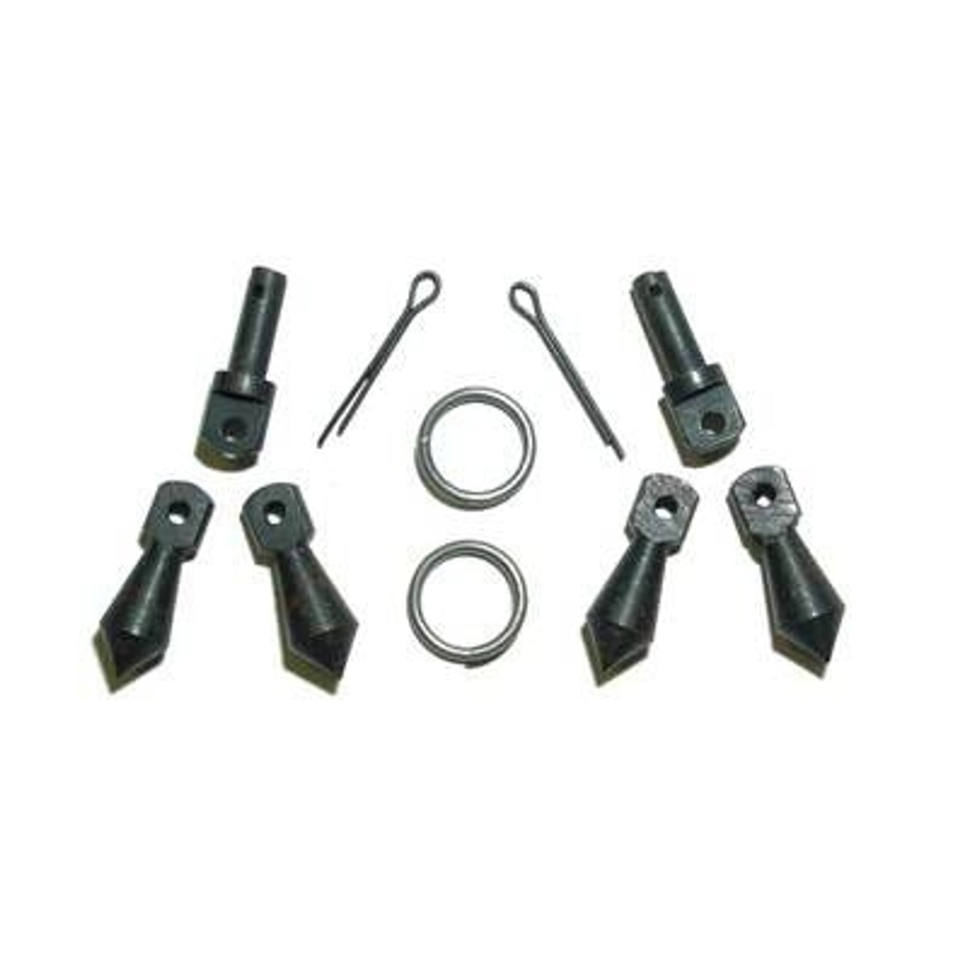 Metalab Black Jingle Bobs Key Ringsand Pins Brn
