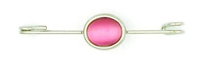 Finishing Touch Pink Cats Eye Pin Stock Pin