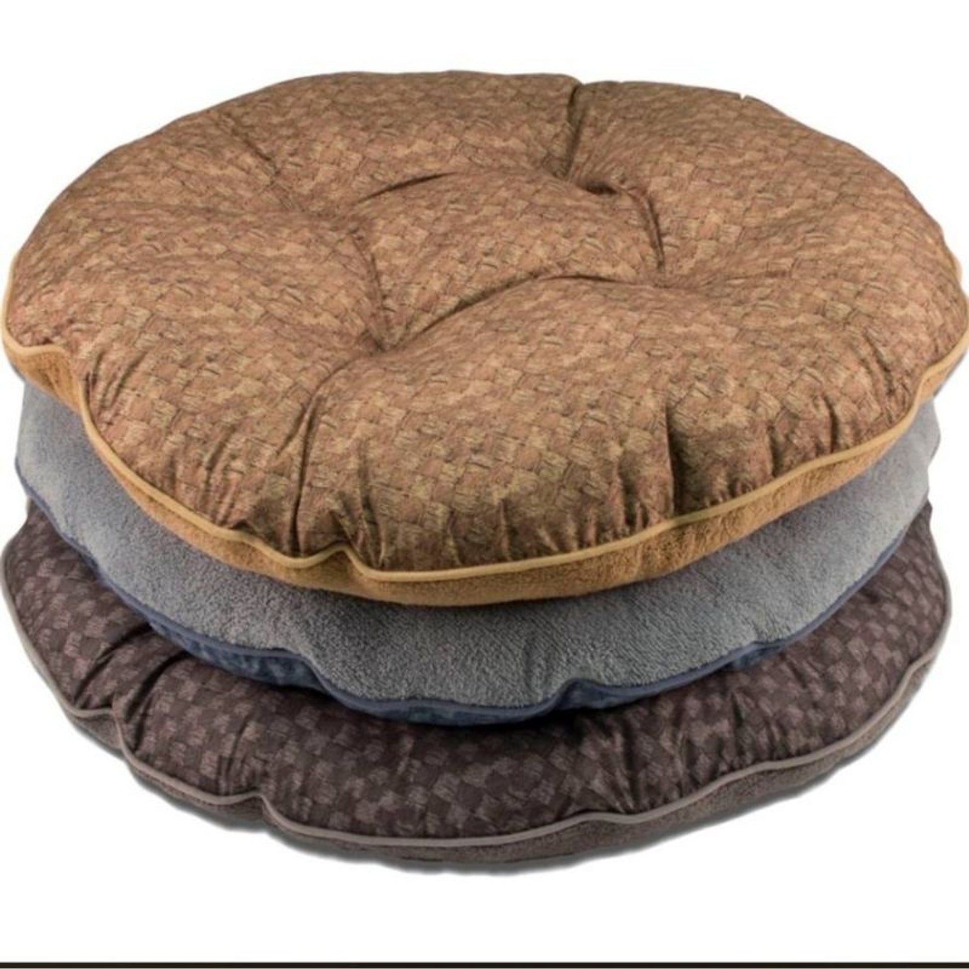Pet Cozy Round Reversible Pet Bed 40in