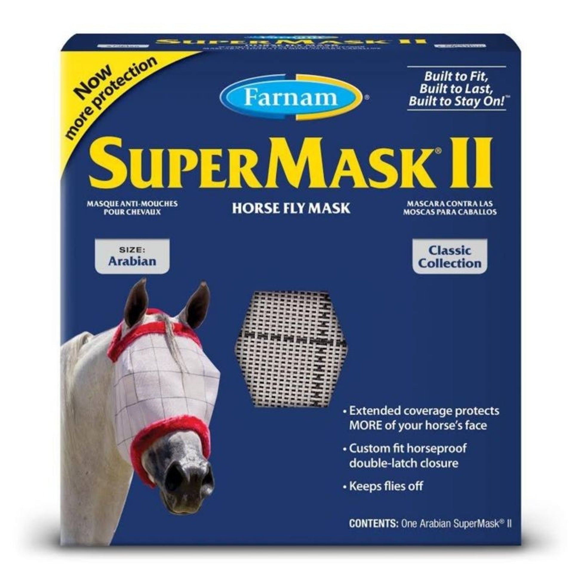 Supermask II Horse Fly Mask without Ears Arabian