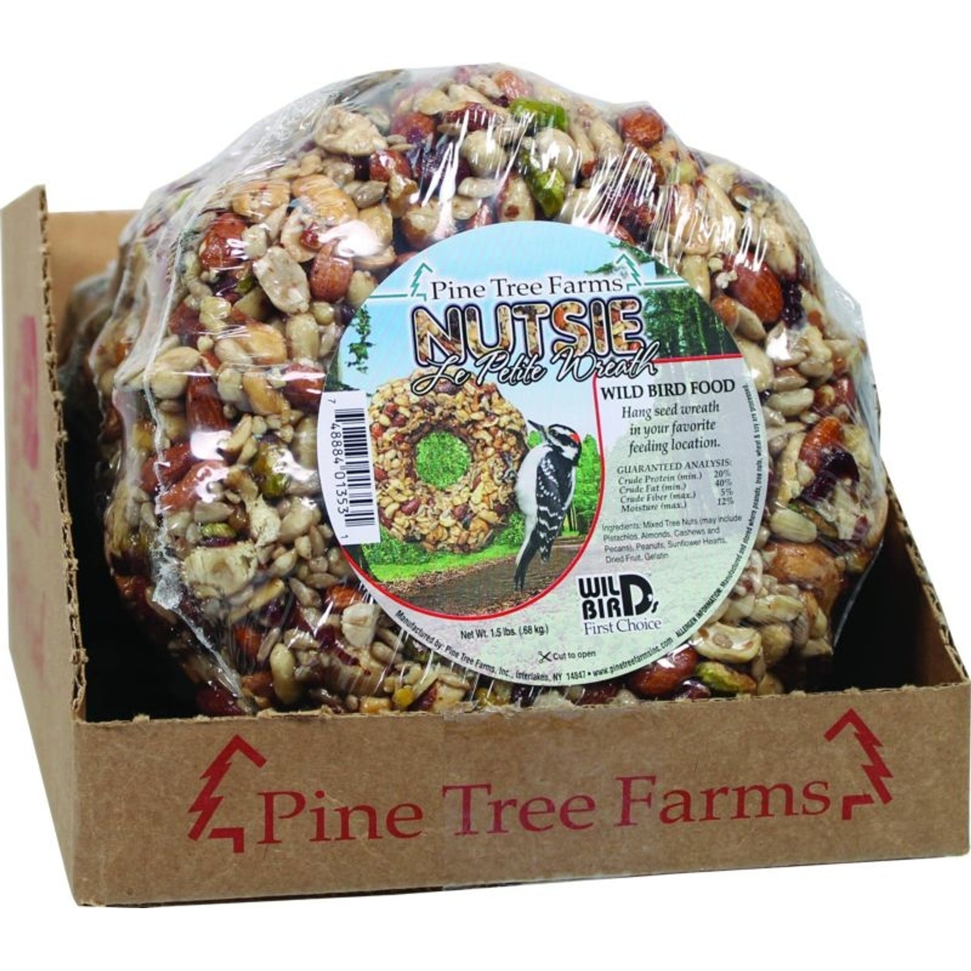 Pine Tree Farms Nutsie Le Petite Seed Wreath each