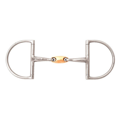 JP Korsteel Copper Link Hunter D-Ring Snaffle 4.5