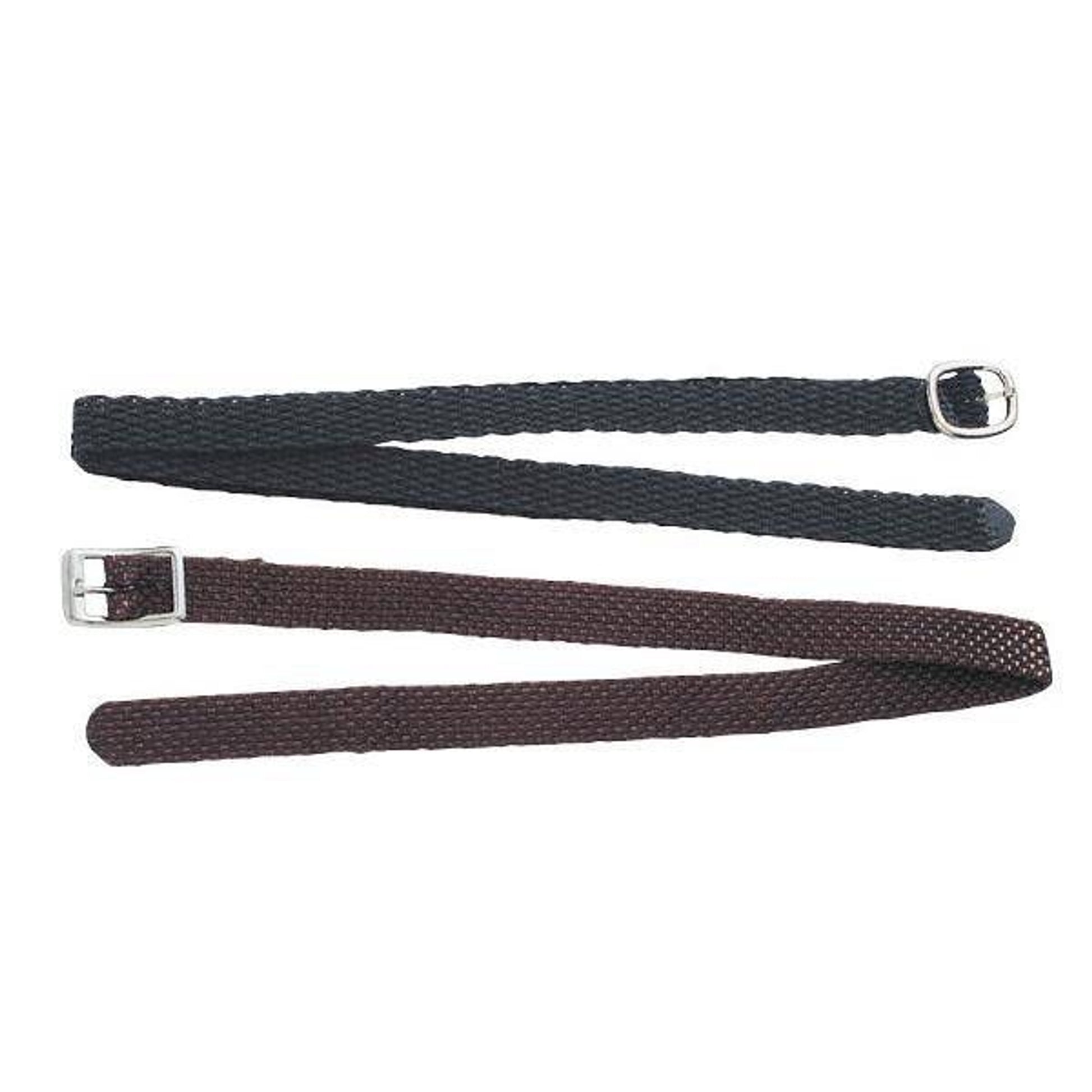 Korsteel Braided Spur Straps Black