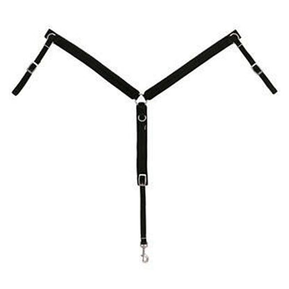 Felt Lined 1in Ring-In-Center Breast Collar Hrs