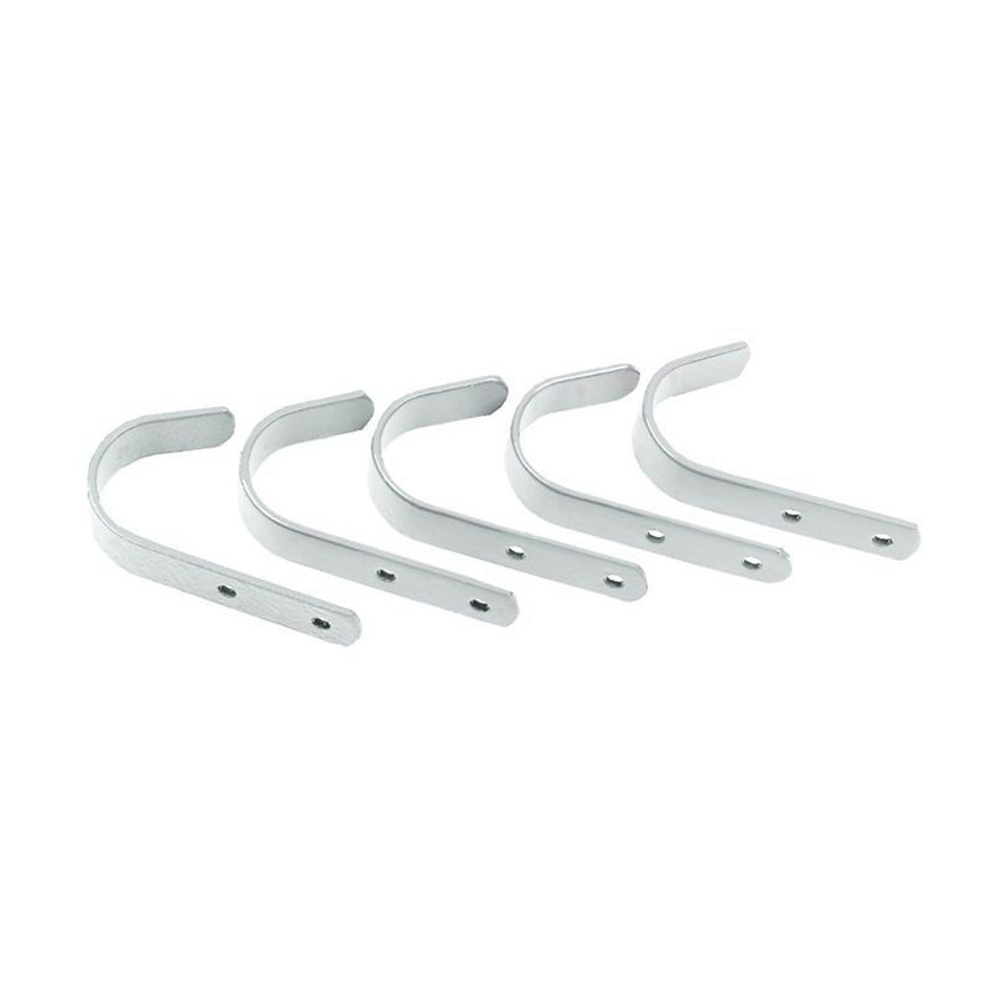 HorZe Hooks 5 Pieces Silver