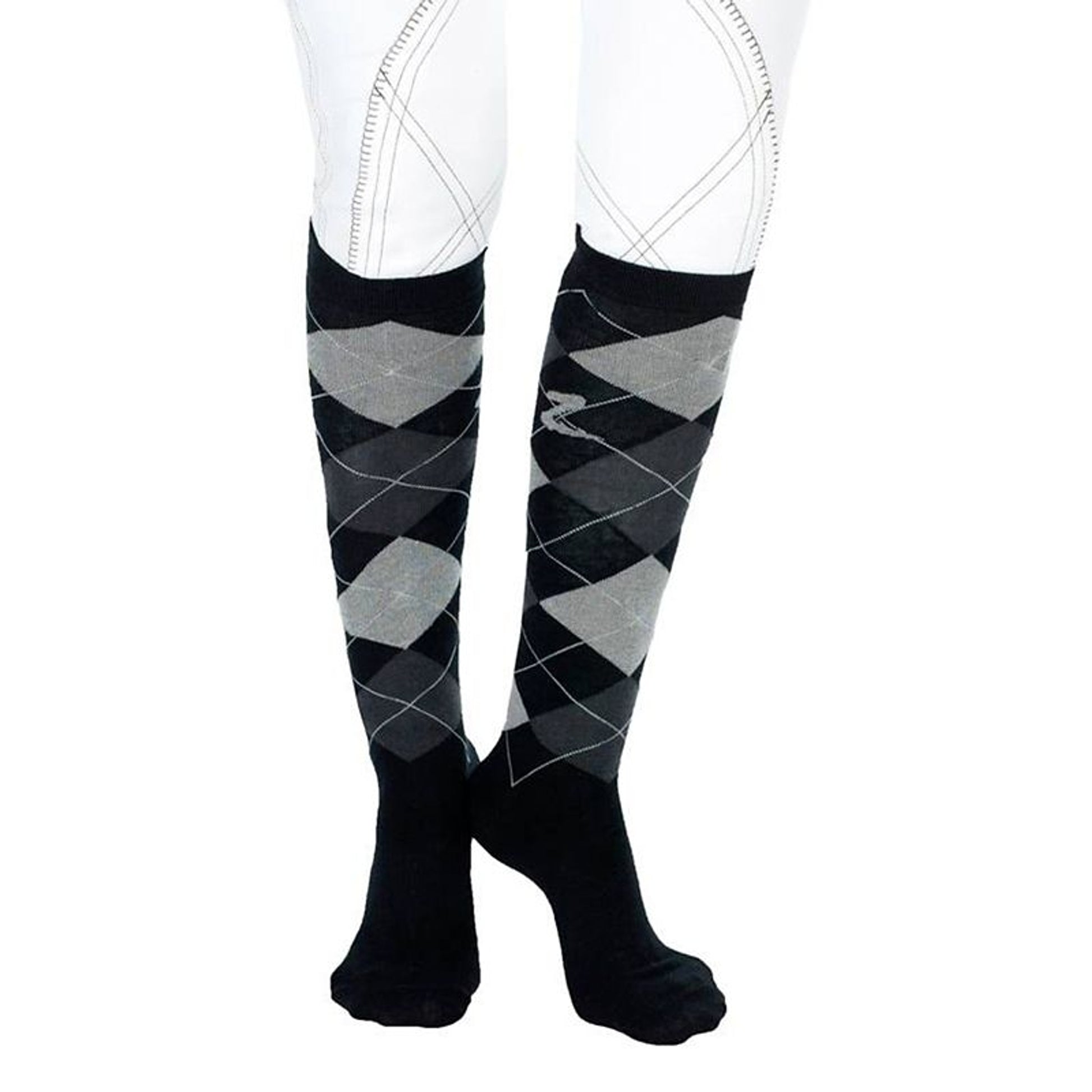Horze Mens Holly Argyle Socks