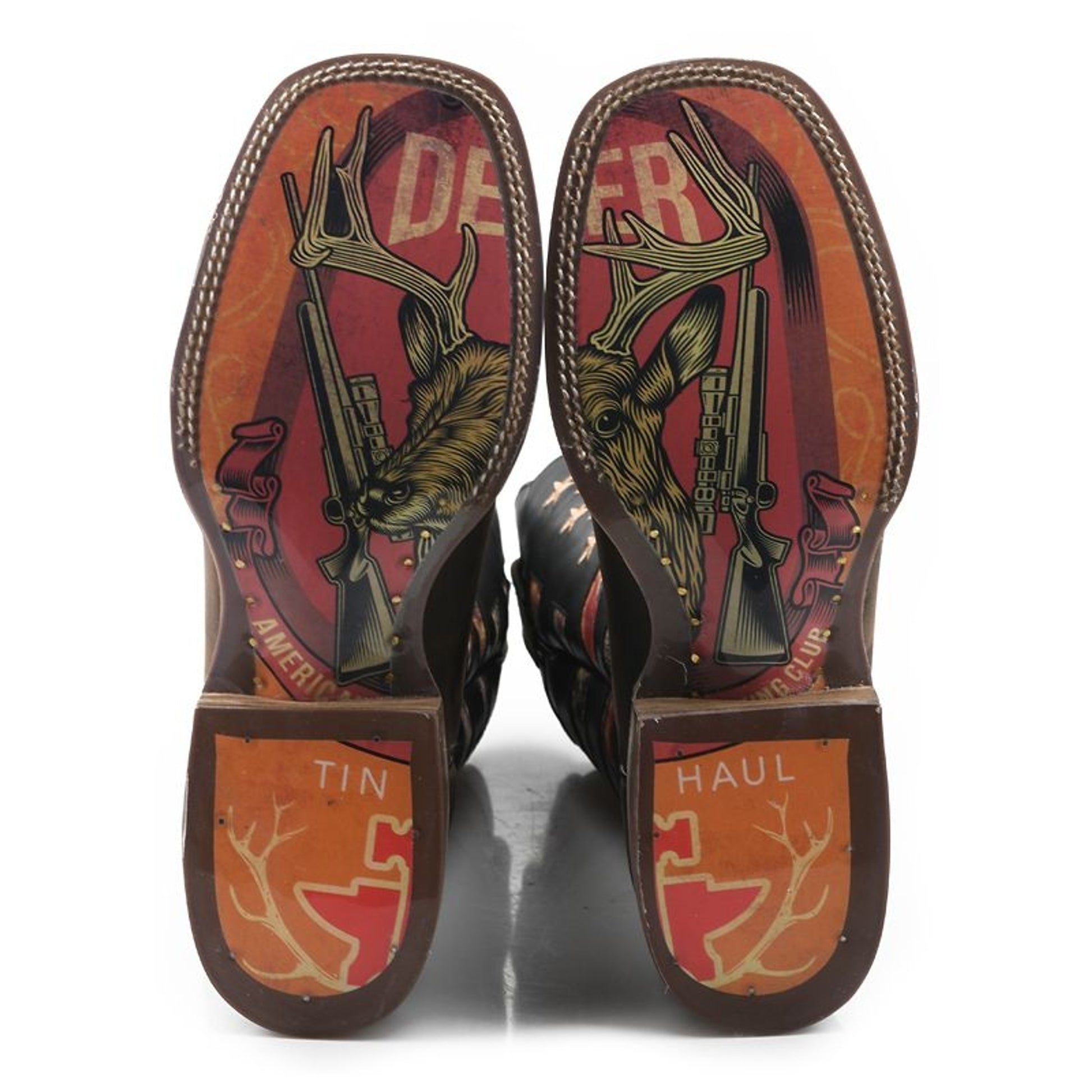 Tin Haul Mens Open Season SqToe Boots