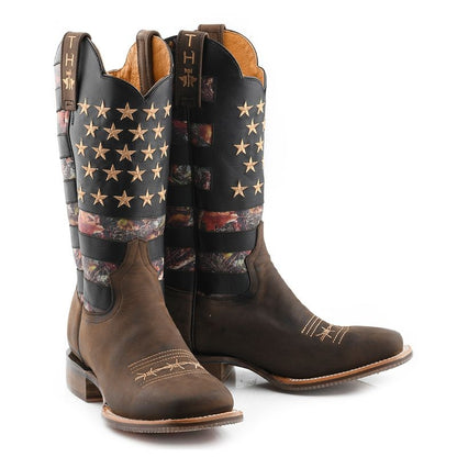 Tin Haul Mens Open Season SqToe Boots