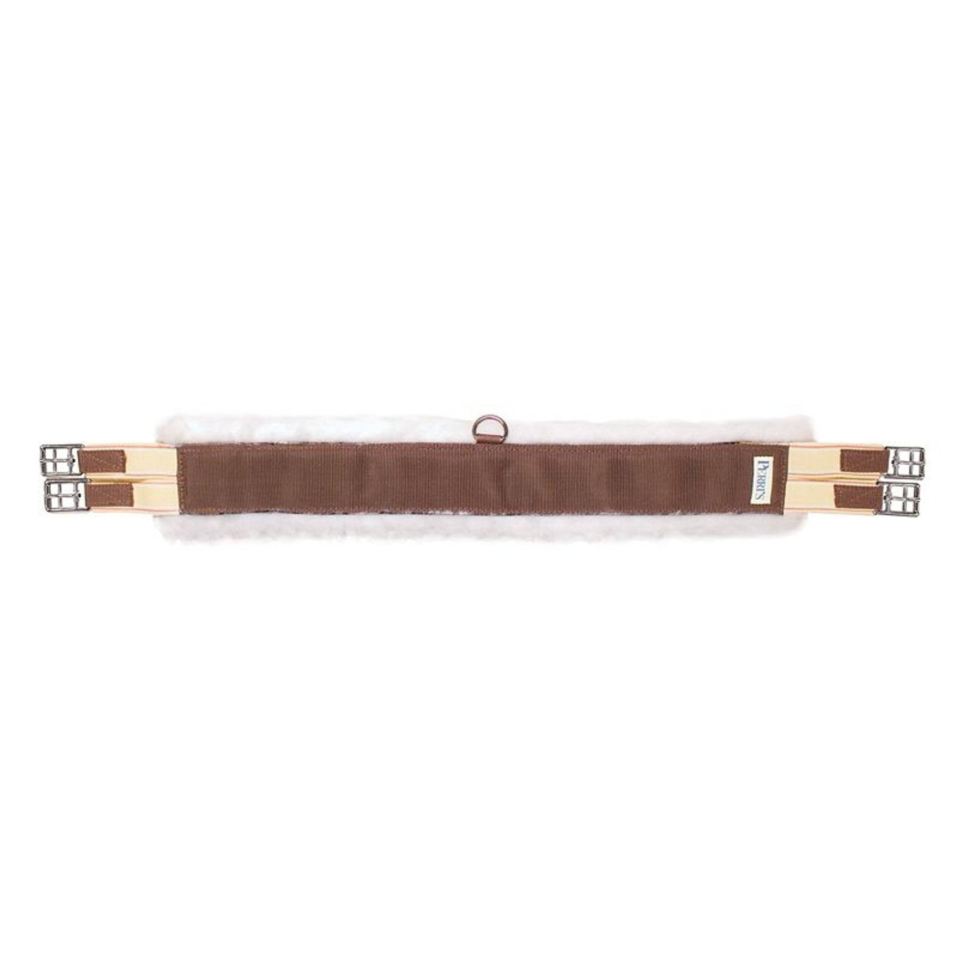 Perris Brown Nylon Fleece Girth