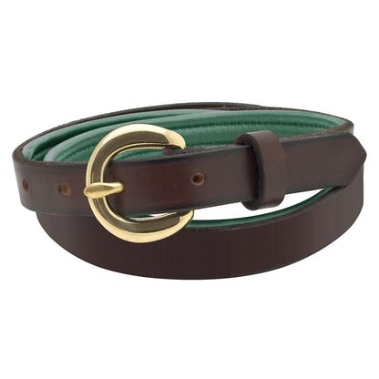 Perris Padded Leather Belt