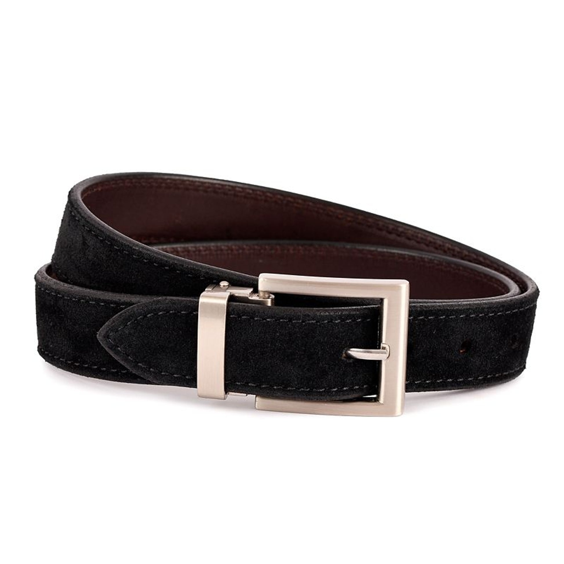 Perris Reversible Leather/Suede Belt