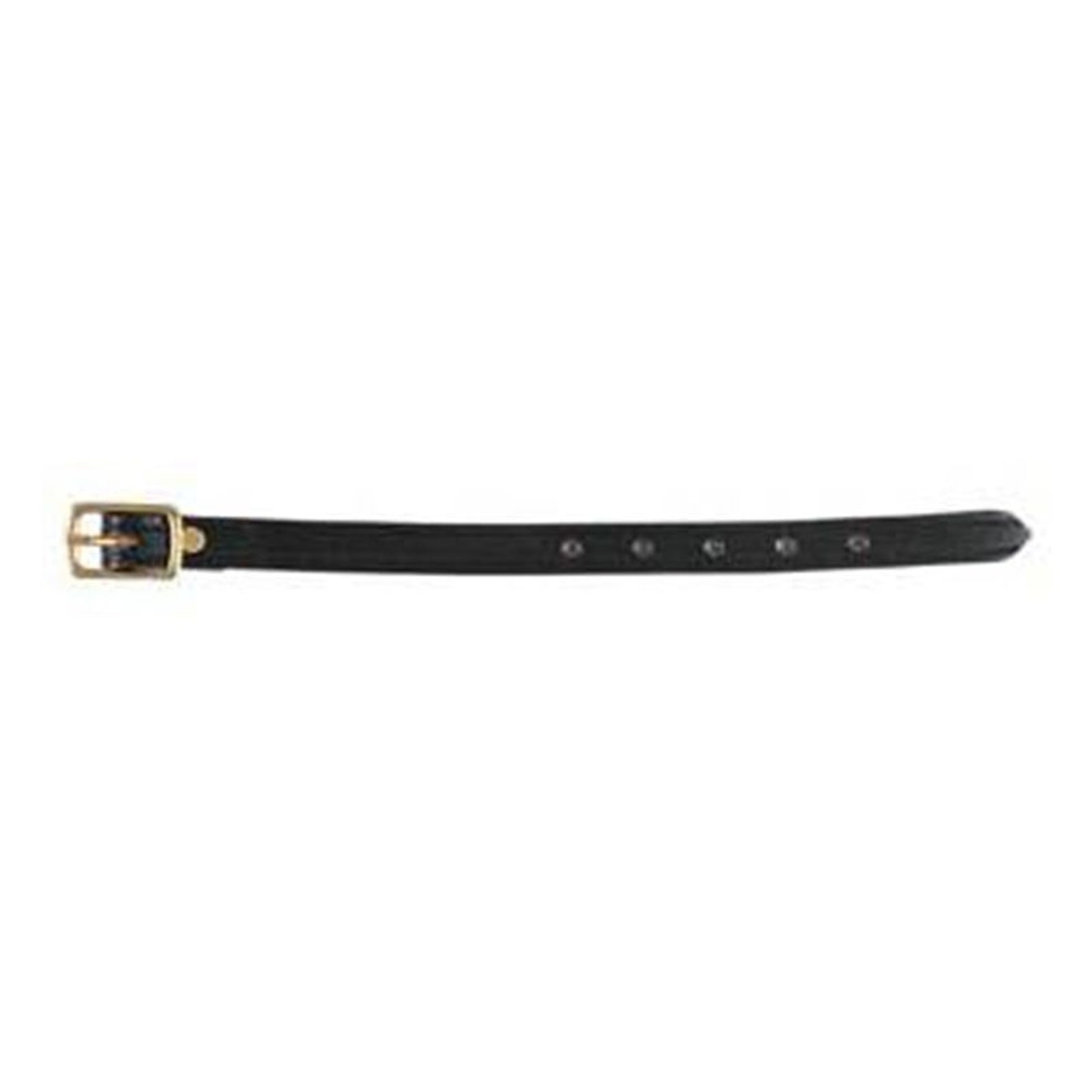 Tucker Western Fender Hobble Strap Black Brass