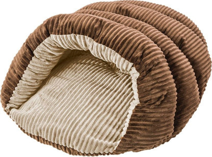 Sleep Zone Corduroy Cuddle Cave 22 In Grn