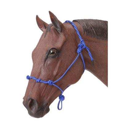 Tough1 Knotted Rope Halter with Twisted Crown