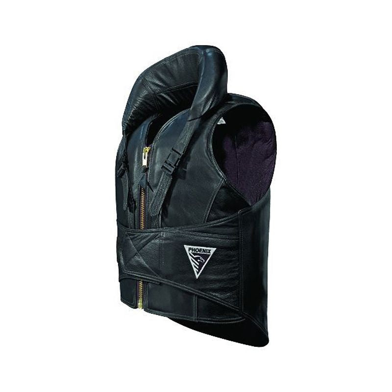 Phoenix Finalist Leather Protective Rodeo Vest