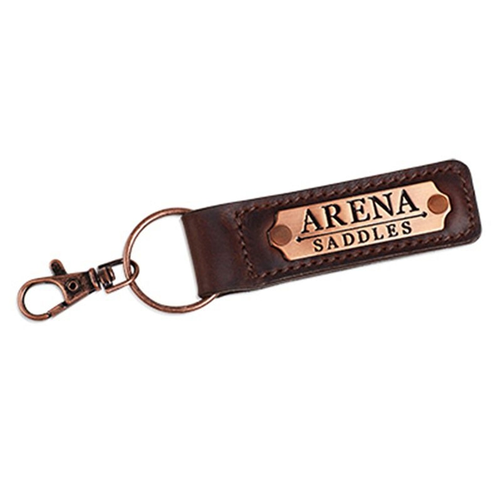 Arena Leather Key Ring