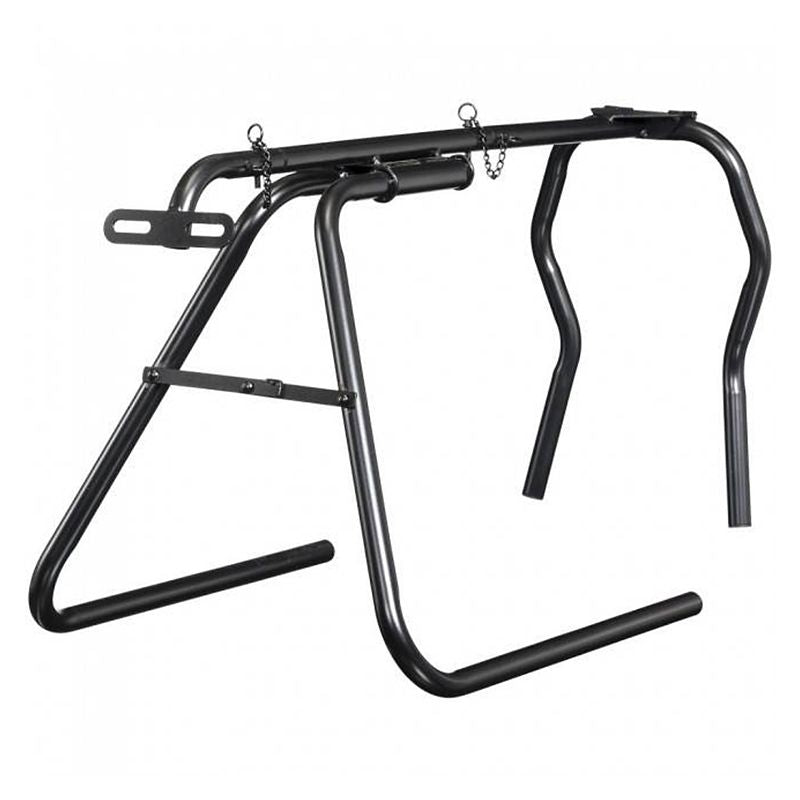 Tough 1 Jr Collapsible Roping Steer Dummy Black