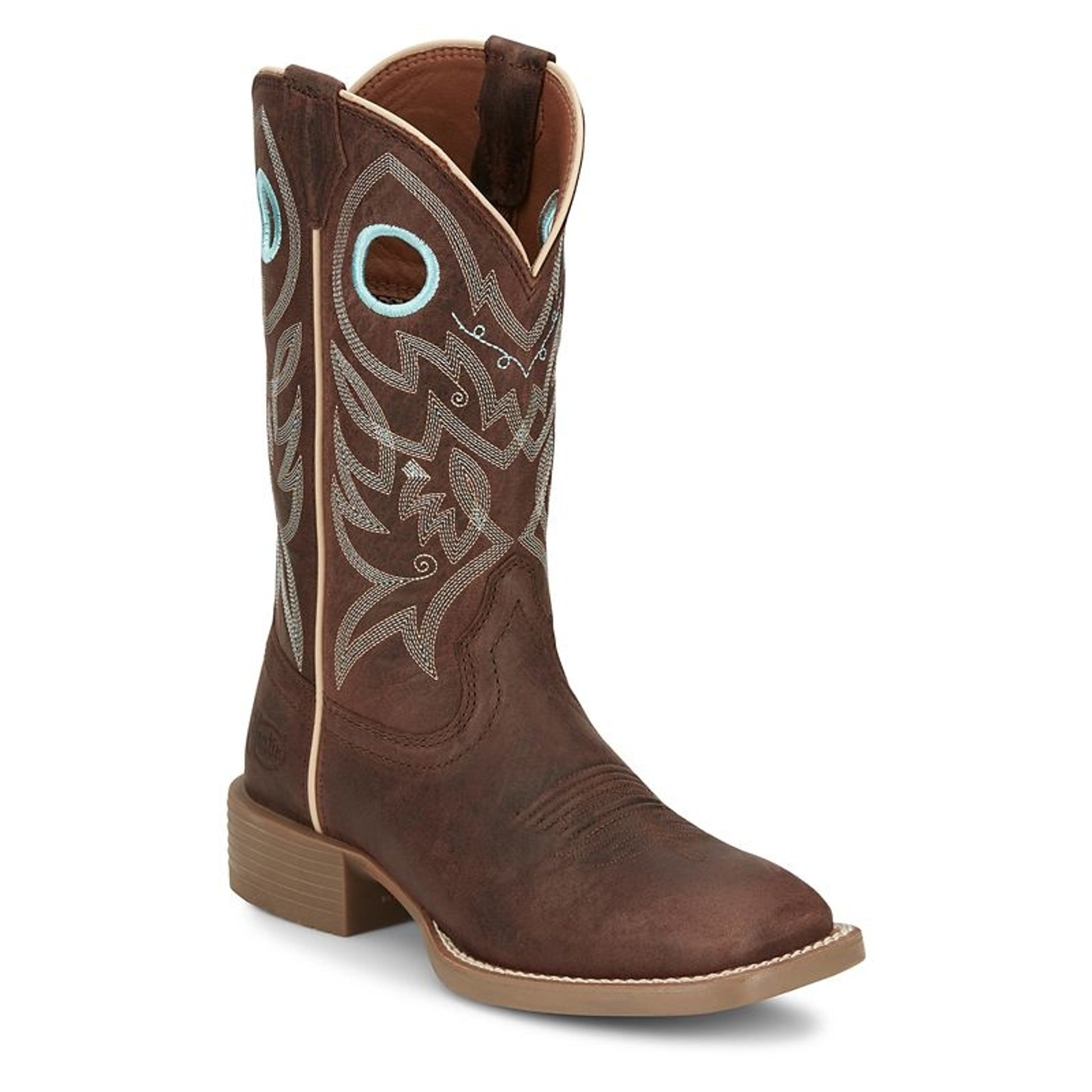 Justin Ladies Liberty Square Toe Boots