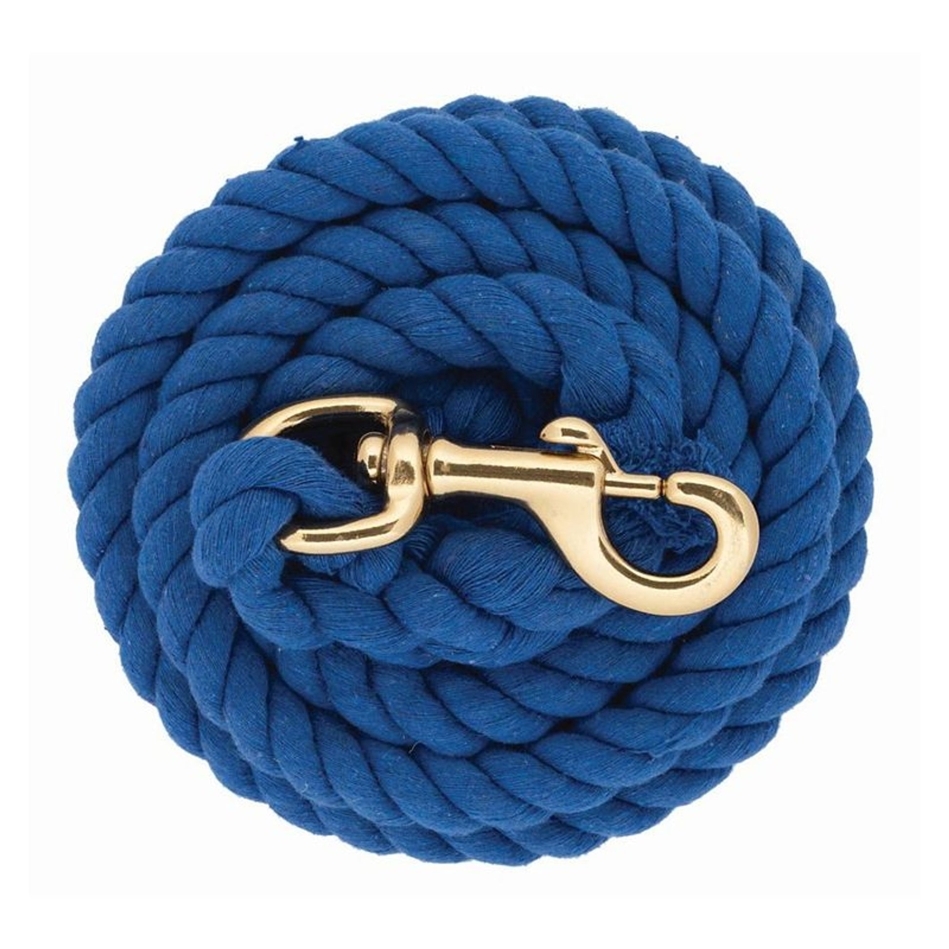 Weaver Cotton Lead Rope with Brass Plated Snap 8Ft
