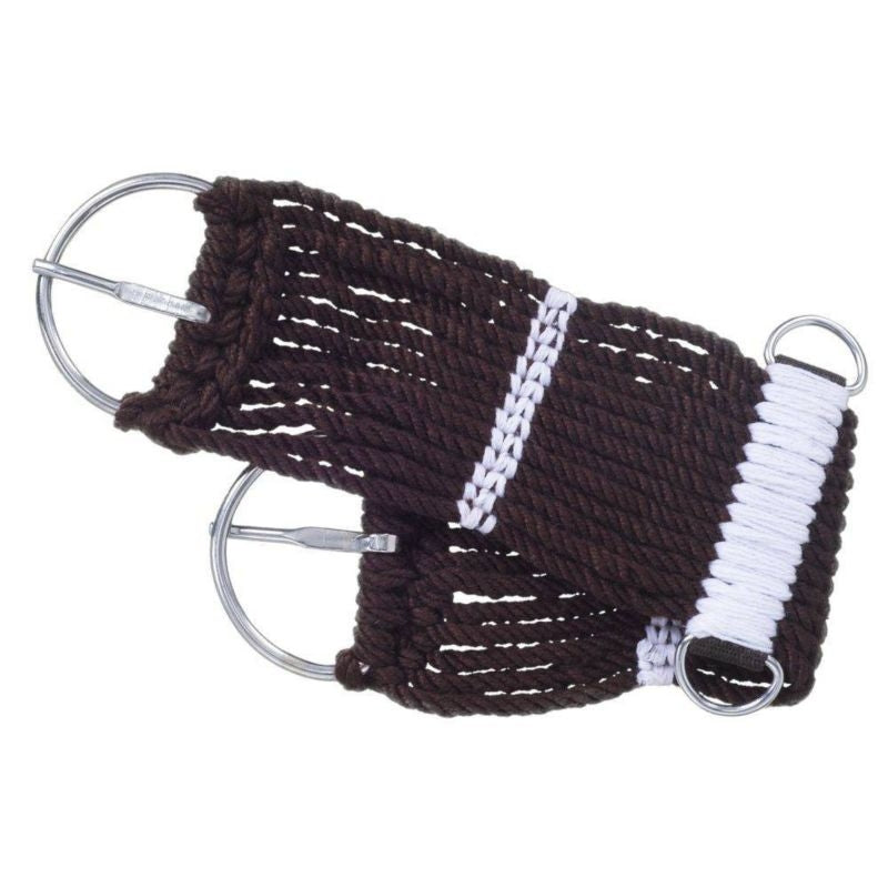 Miniature Western Cord Girth 16 White