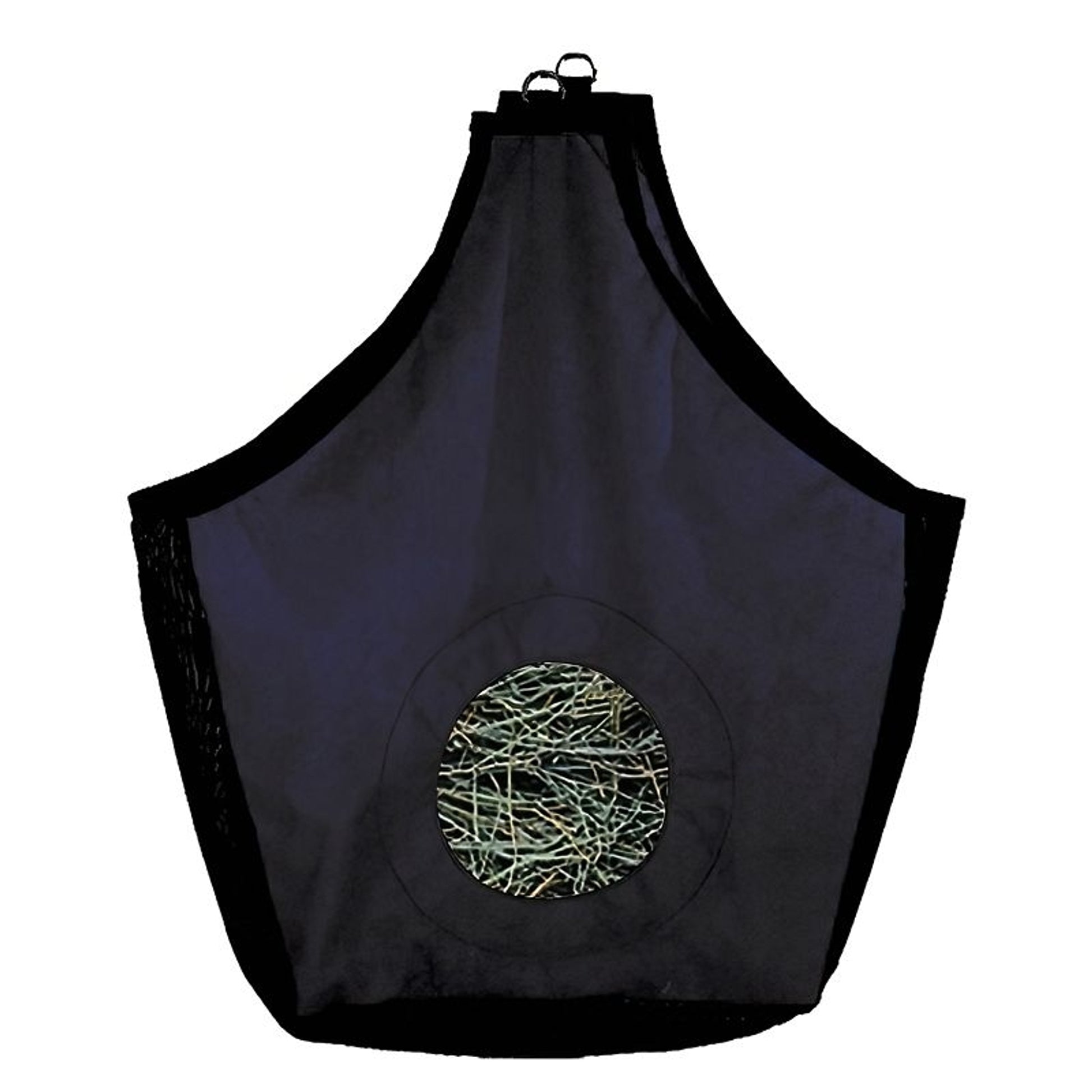 Mustang Poly Hay Feed Bag Mesh Gusset