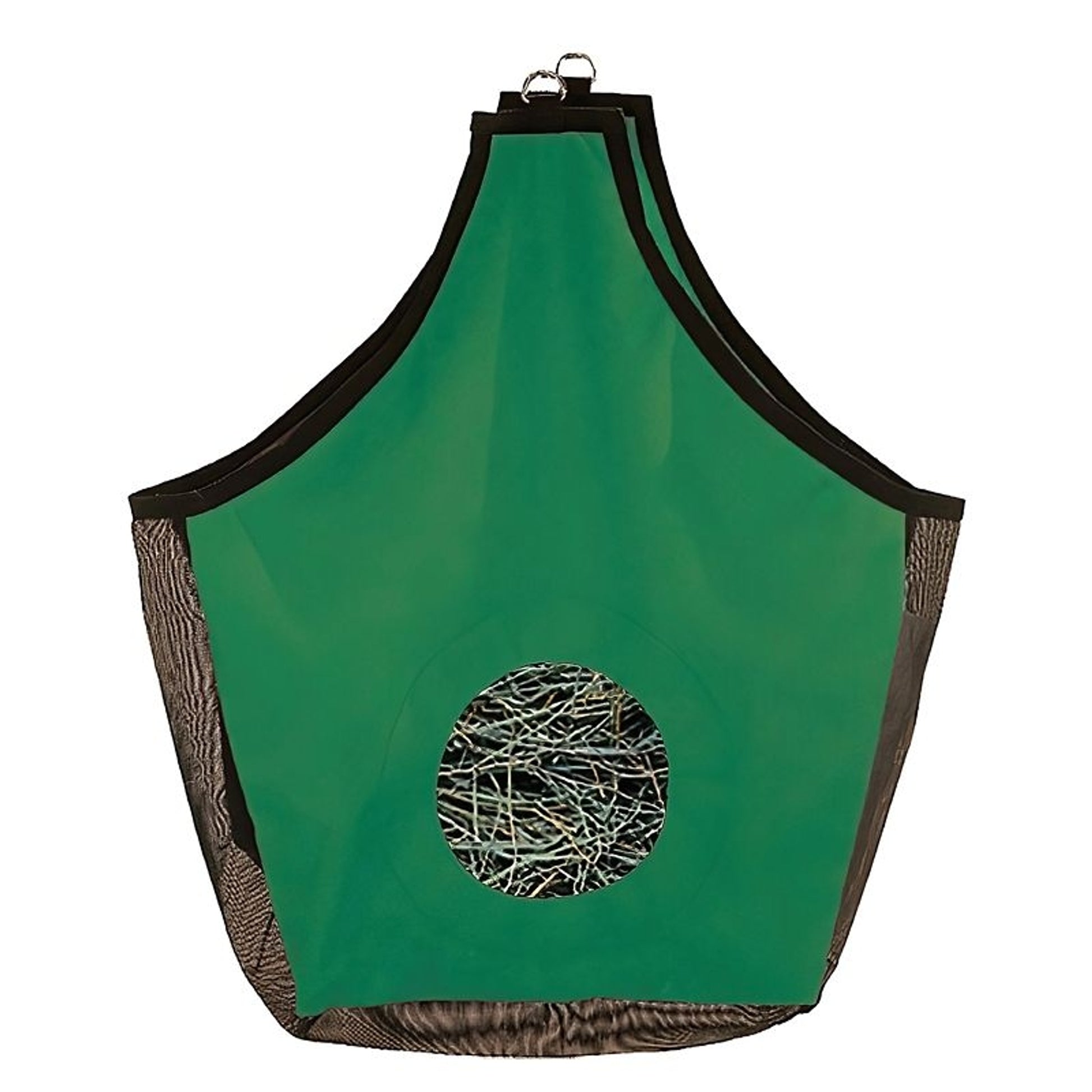 Mustang Poly Hay Feed Bag Mesh Gusset