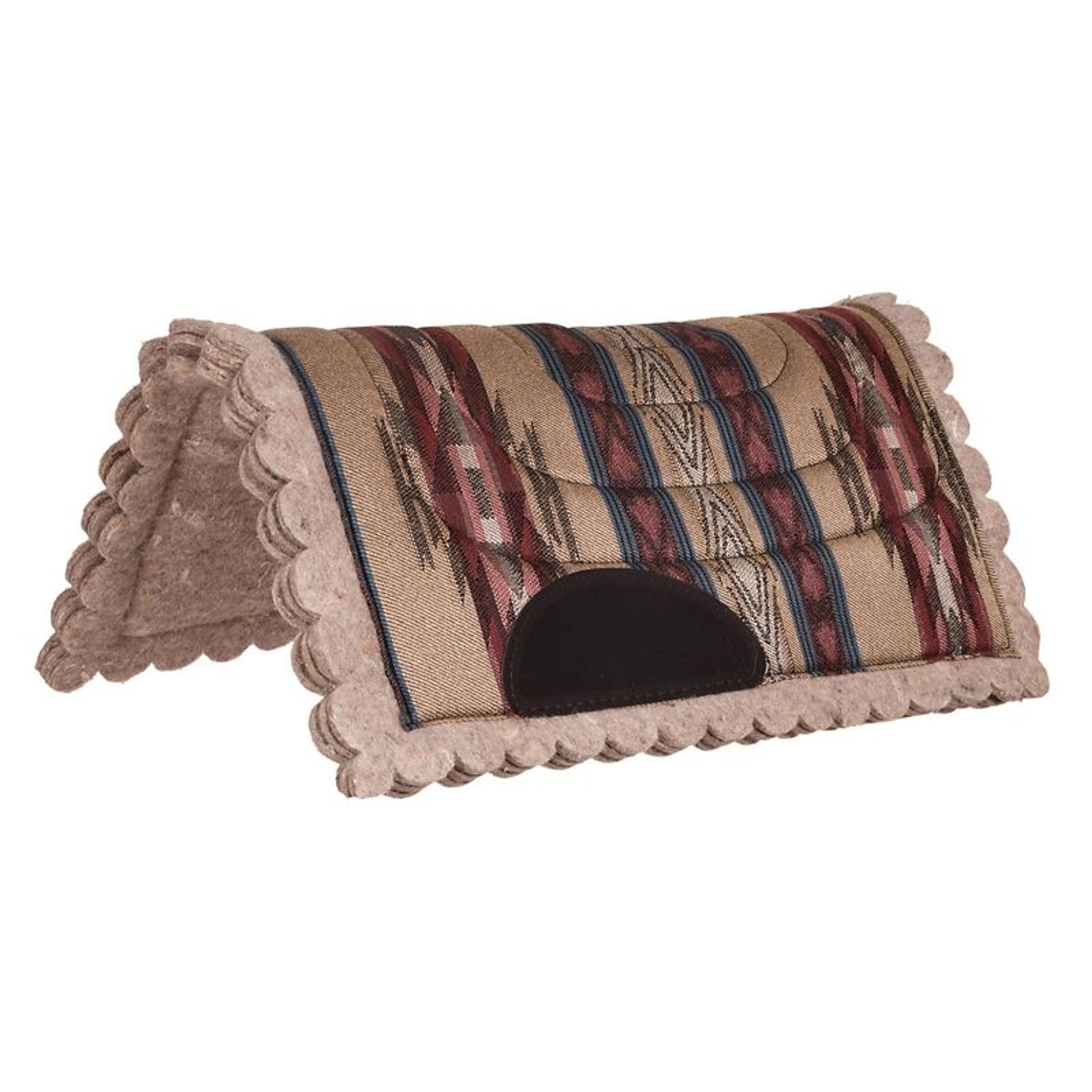 Mustang Herculon Top Pony Pad Felt Scallop