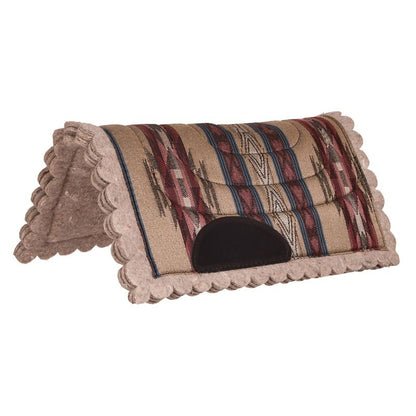 Mustang Herculon Top Pony Pad Felt Scallop
