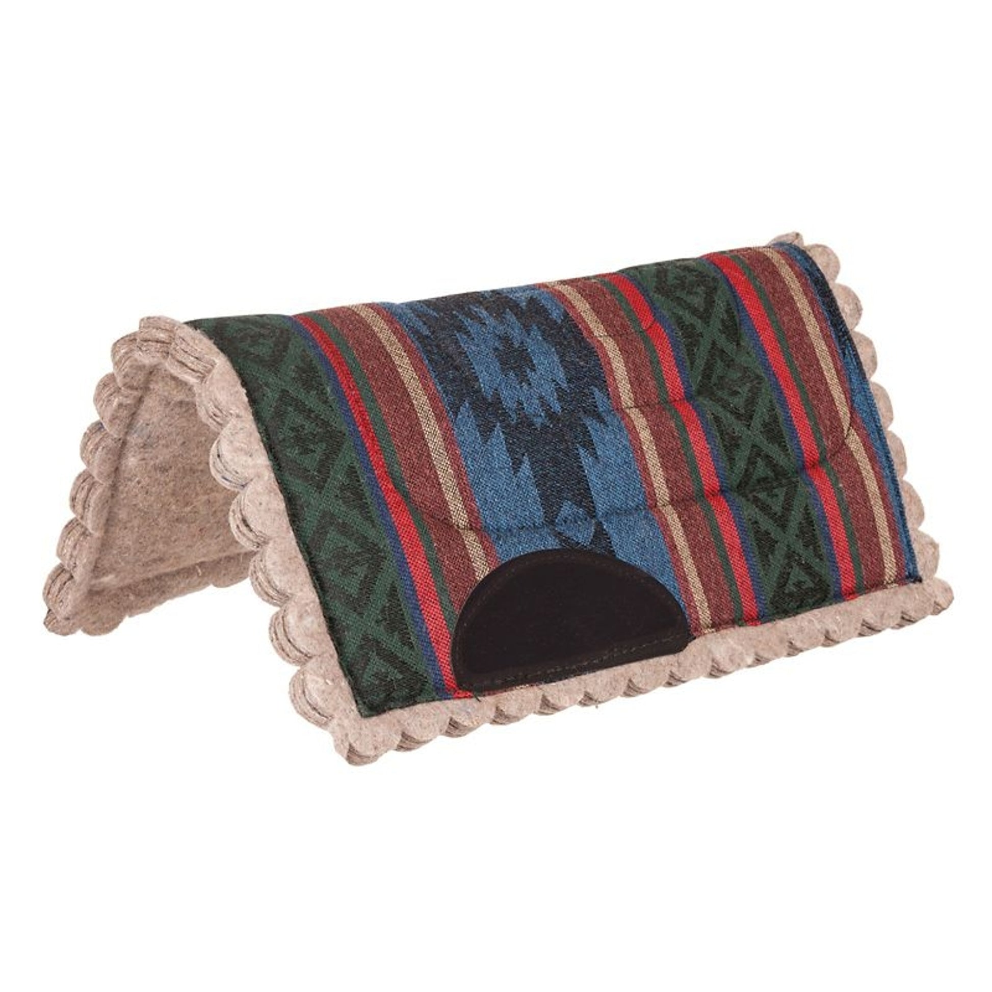 Mustang Herculon Top Pony Pad Felt Scallop