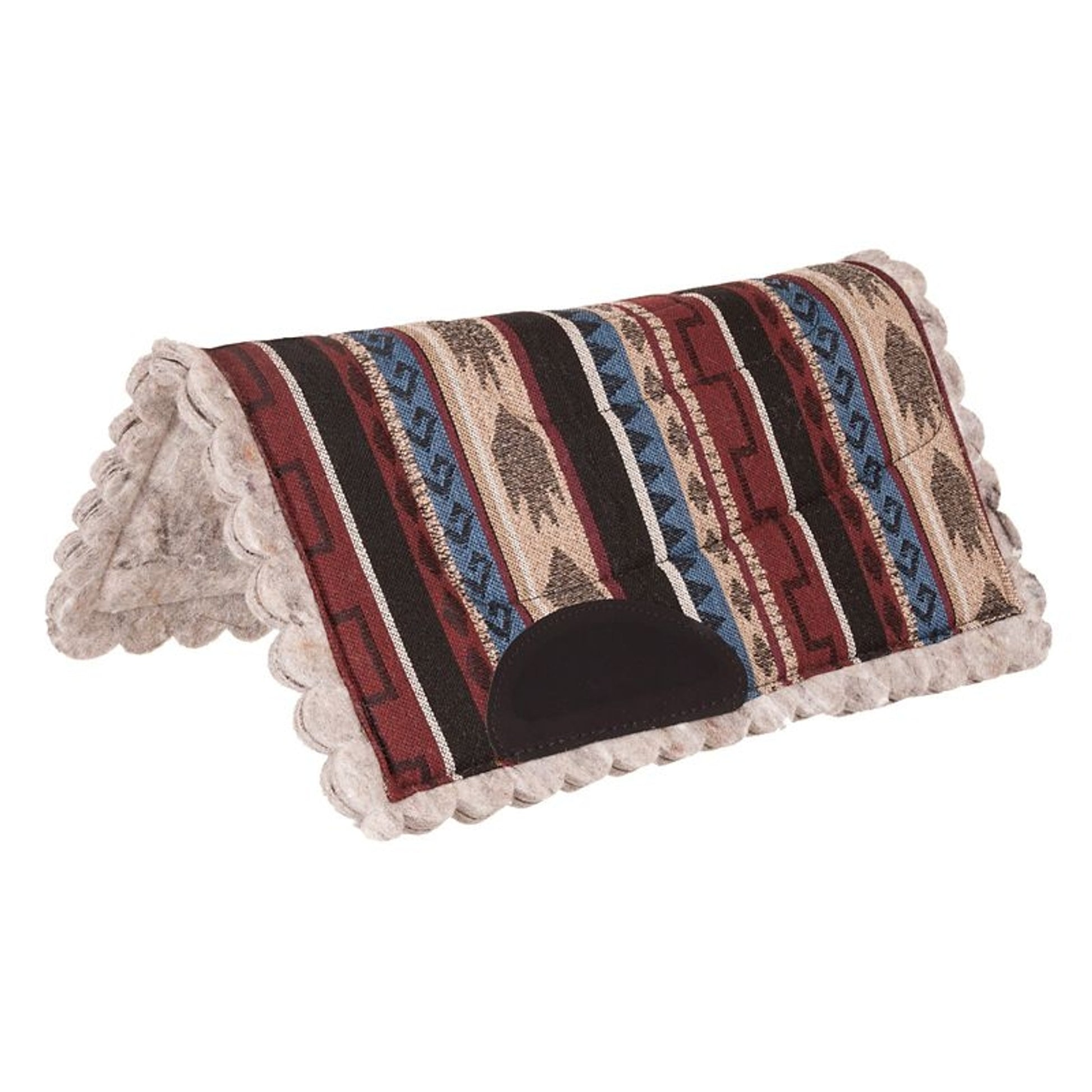 Mustang Herculon Top Pony Pad Felt Scallop