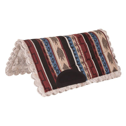 Mustang Herculon Top Pony Pad Felt Scallop