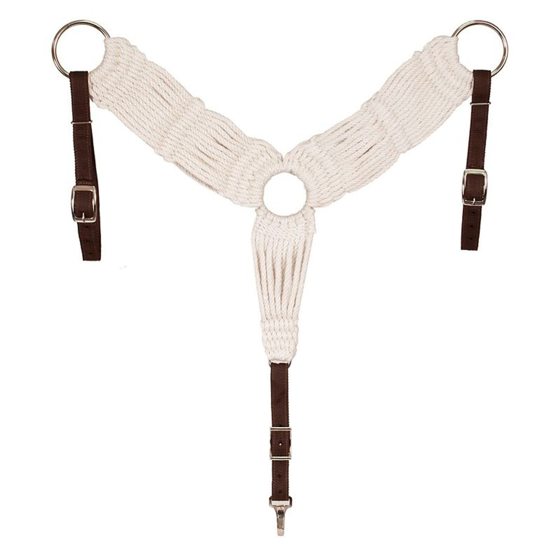 Mustang Natural Wool Blend Breast Collar