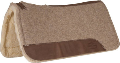 Mustang Contoured Felt Pad Fleece Top Grain