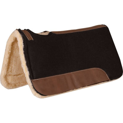 Mustang Contoured Felt Pad Fleece Top Grain