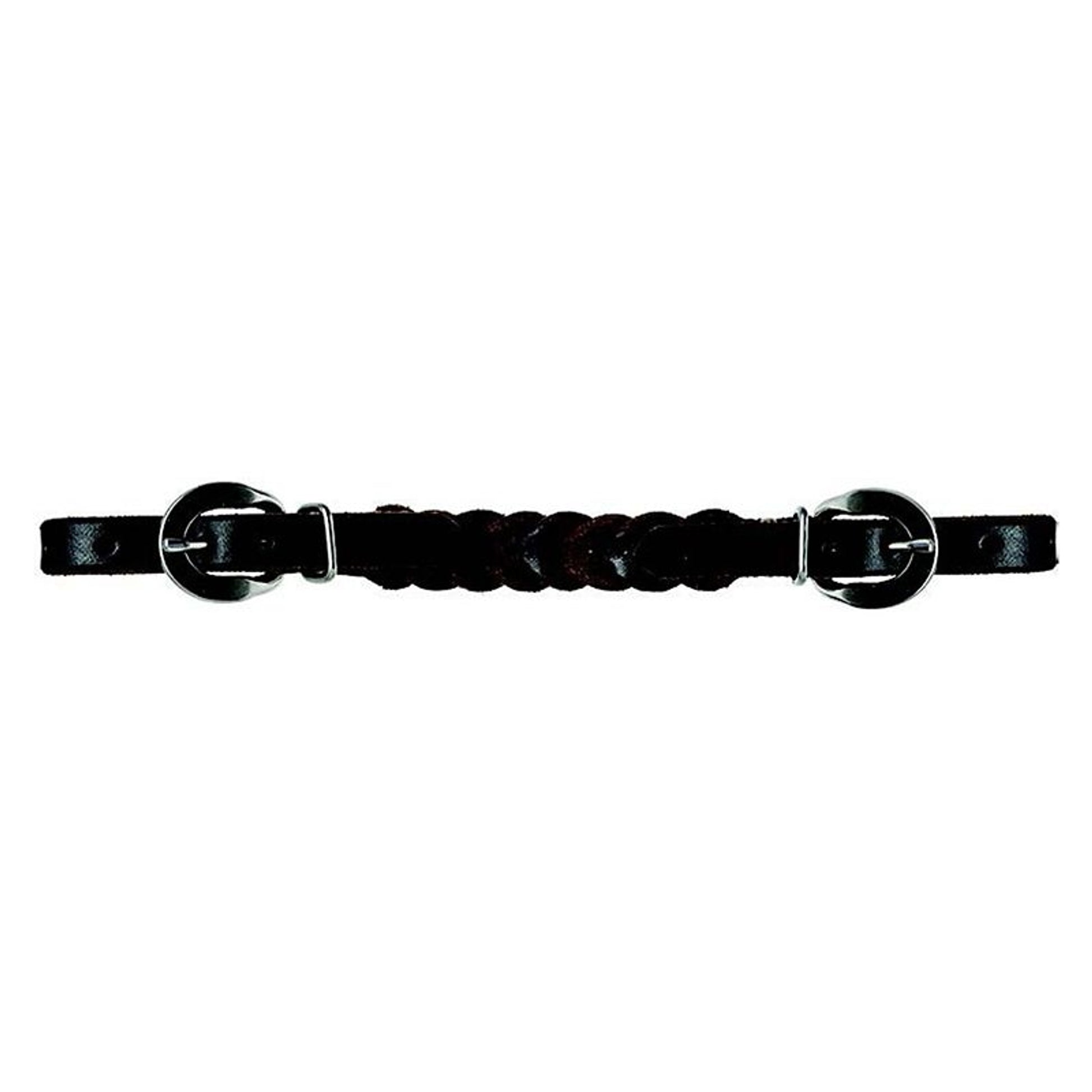 Mustang Braided Oil Latigo Leather SS Hardware