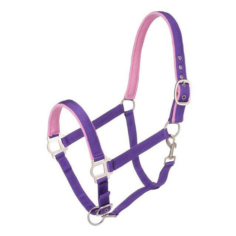Tough1 Nylon Halter w.Satin Hrd