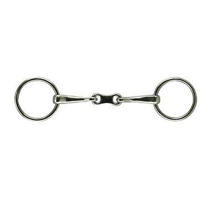 Coronet French Link Solid Mouth Bit