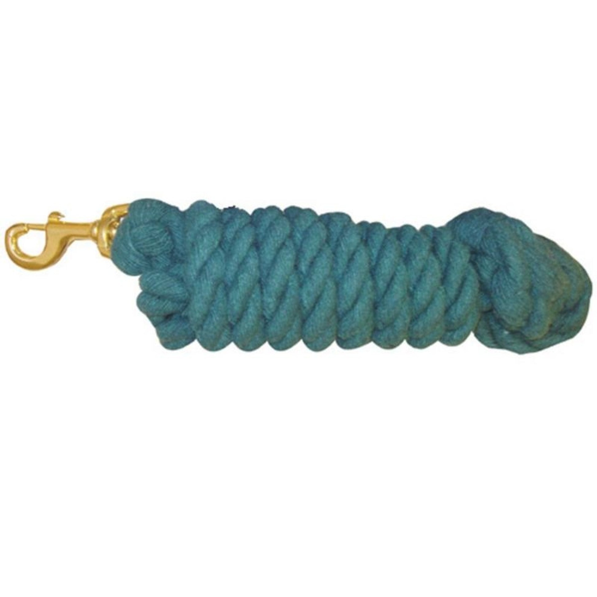 Cotton Lead Rope With Brass Snap