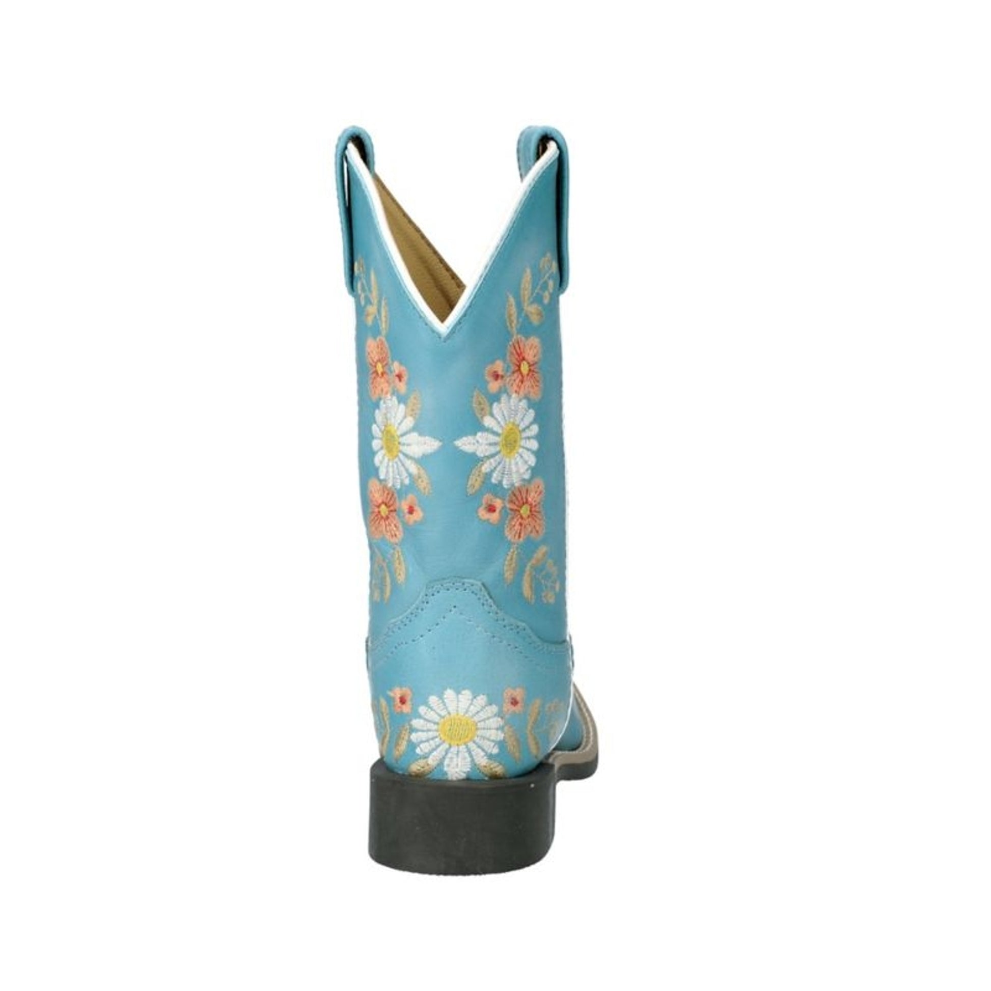 Smoky Mountain Youth Flowers Sq Toe Boots