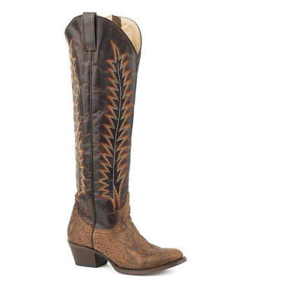 Stetson Ladies Miley Tall Round Toe Fashion Boots