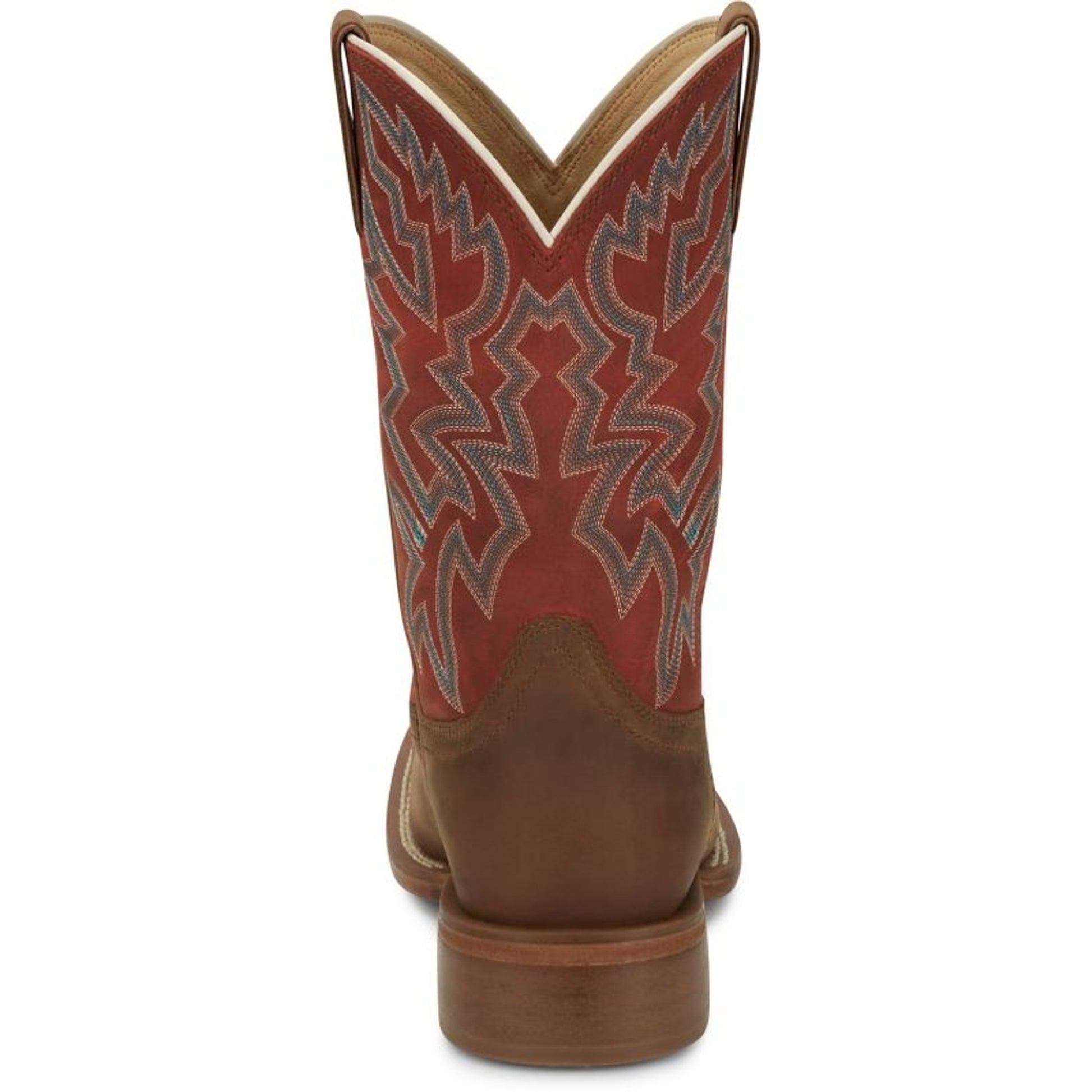Justin Mens Guy Square Toe Boots