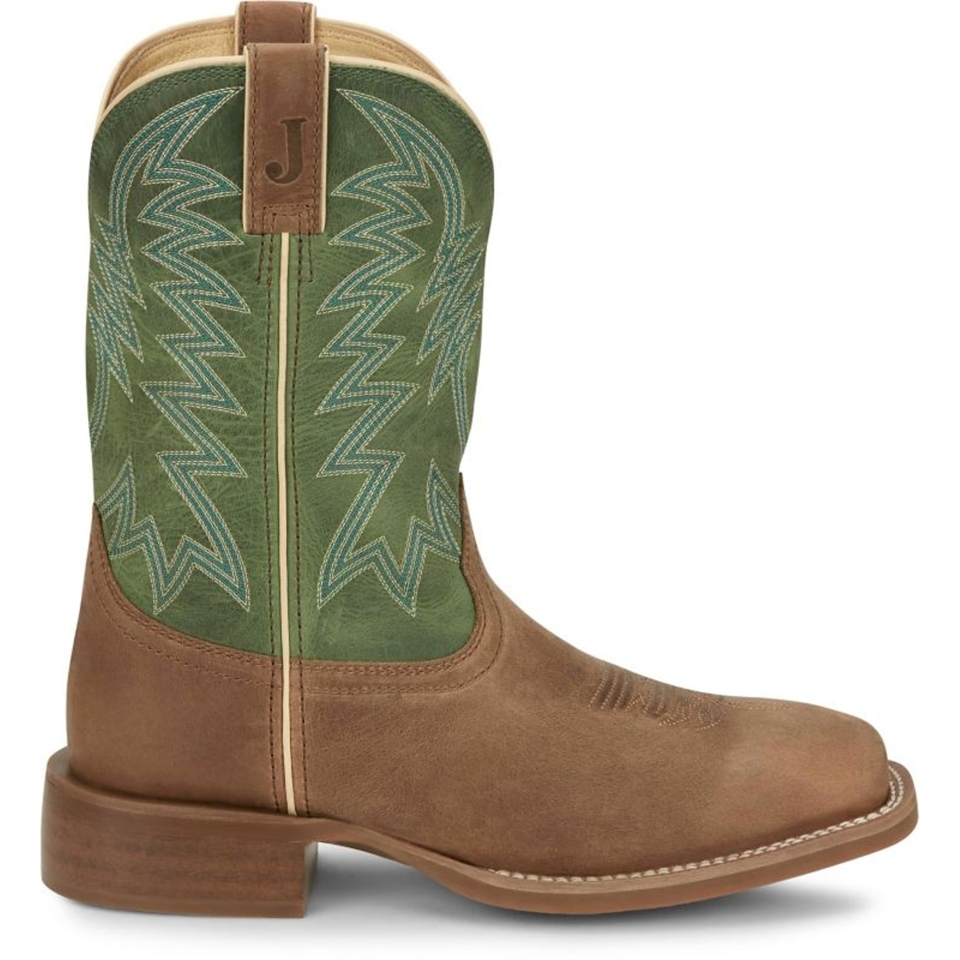 Justin Mens War Dog Sq Toe Boots