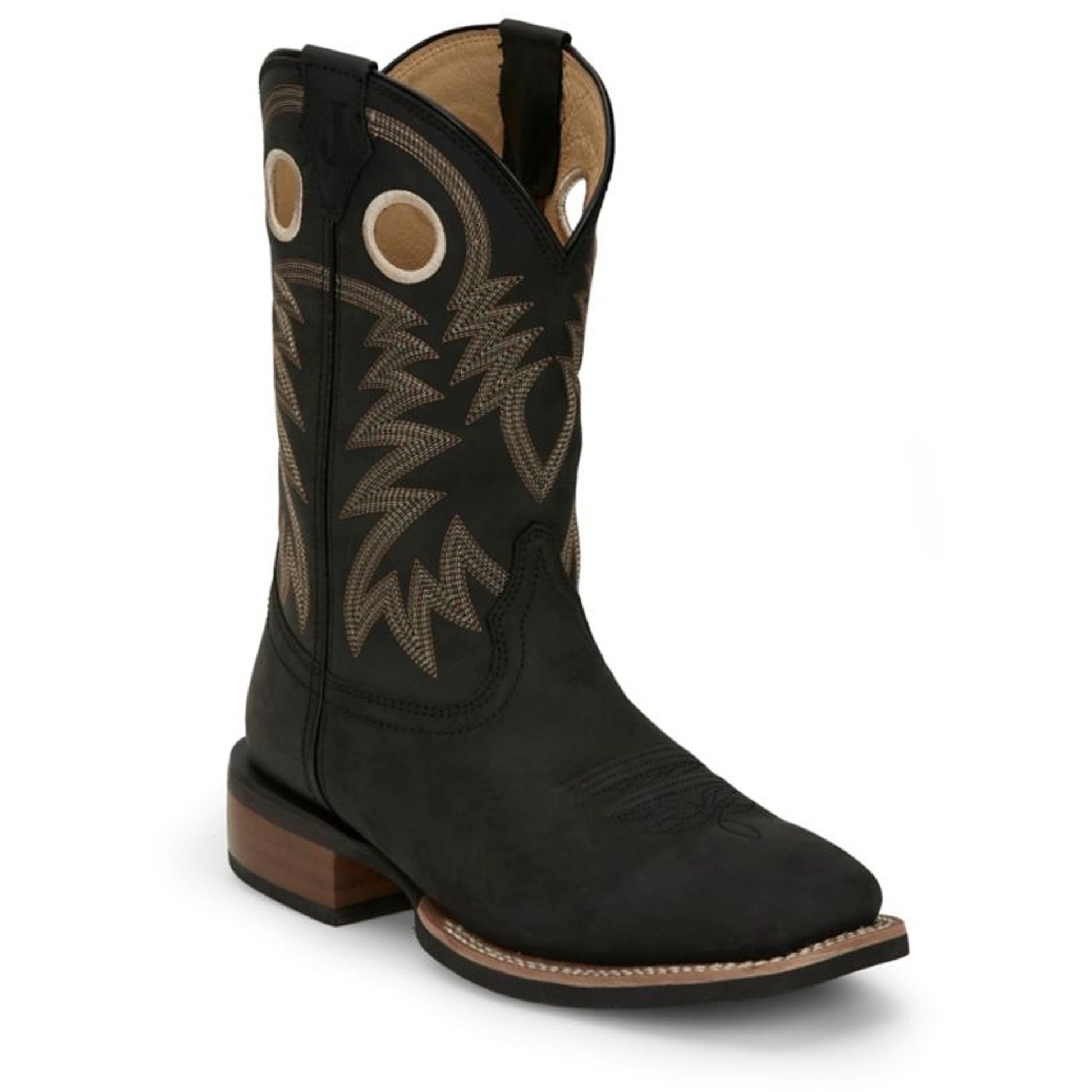 Justin Mens Shane Square Toe Boots