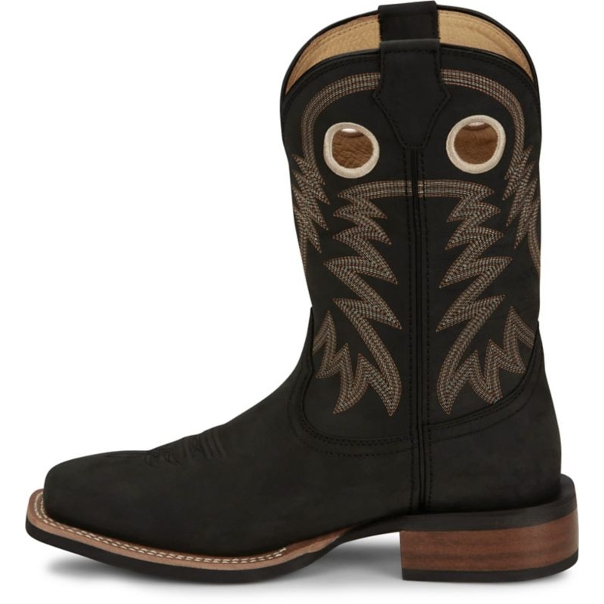 Justin Mens Shane Square Toe Boots
