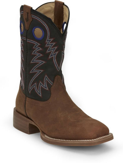 Justin Mens Show Stopper 11" Western Bots