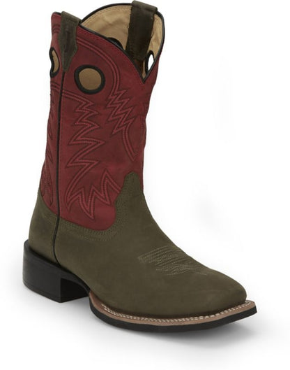 Justin Mens Show Stopper 11" Western Bots