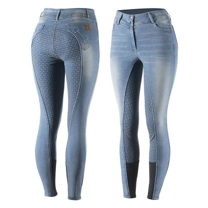 Horze Kaia HighWaist FS Denim Breech