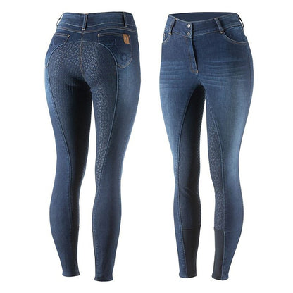 Horze Kaia HighWaist FS Denim Breech